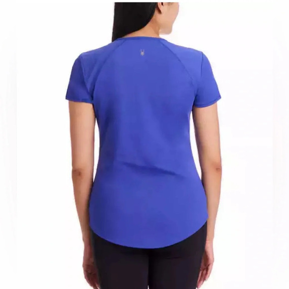 Spyder Ladies' Short Sleeve Active Top XXL NWOT Blue (Perineal) XXL - Picture 4 of 9